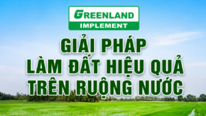 Giải Pháp Làm Đất Hiệu Quả Trên Ruộng Nước