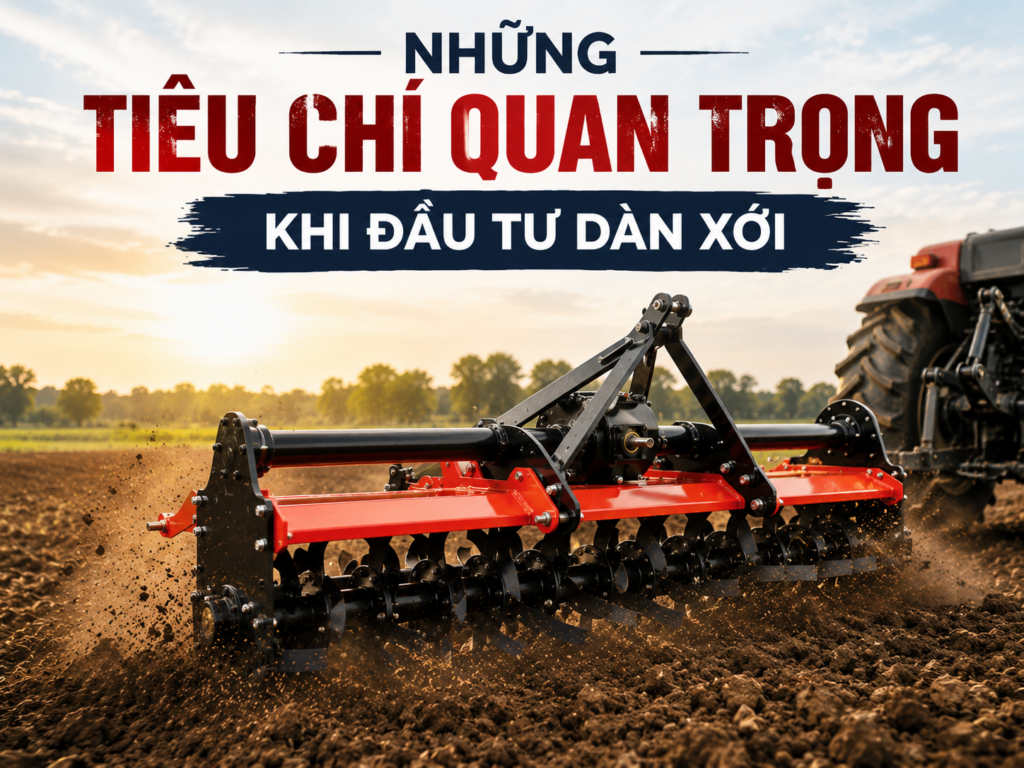 Thumnail Những tiêu chí khi chọn dàn xới