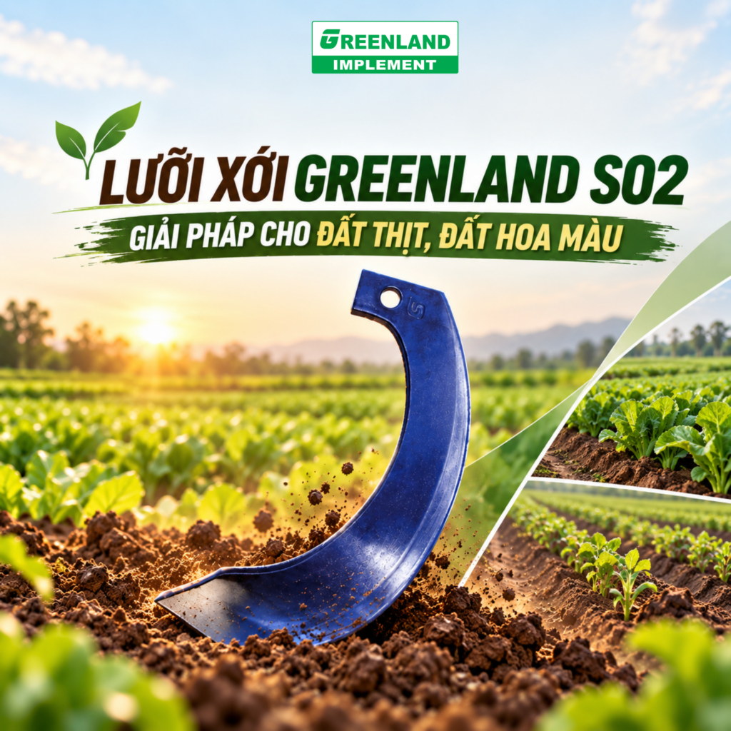 Lưỡi xới Greenland S02 